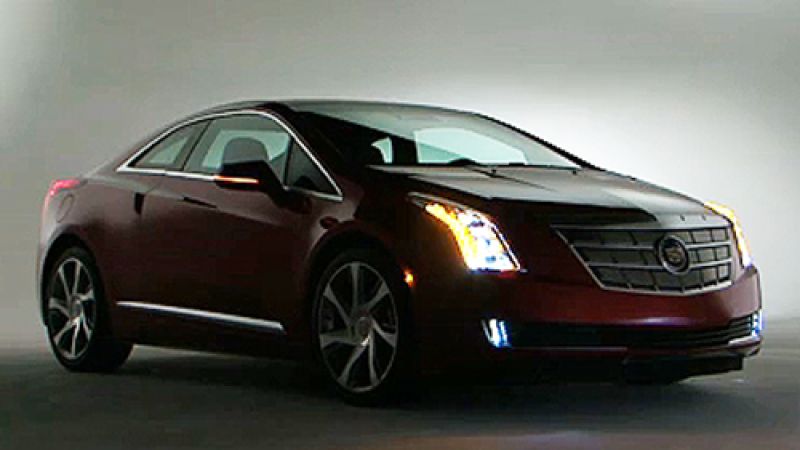 The new Cadillac ELR. Image courtesy of Newspress