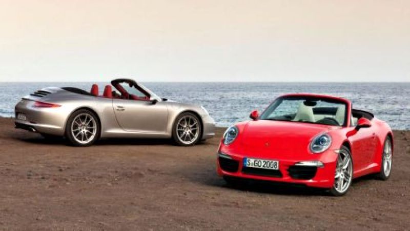 Porsche 911 Carrera and Carrera S Cabriolet. (PRNewsFoto/Porsche, Achim Hartmann