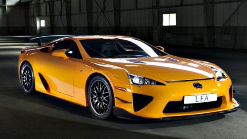 The 2012 Lexus LFA supercar. Photo courtesy of Lexus. 