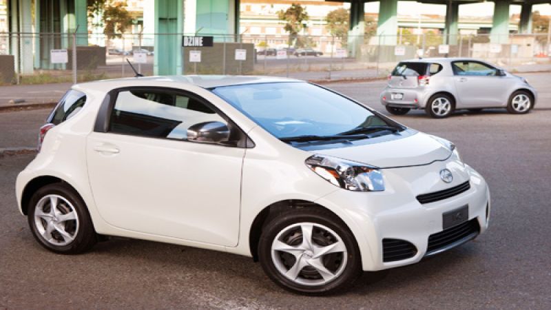 The 2013 Scion iQ. Photo courtesy of Scion. 