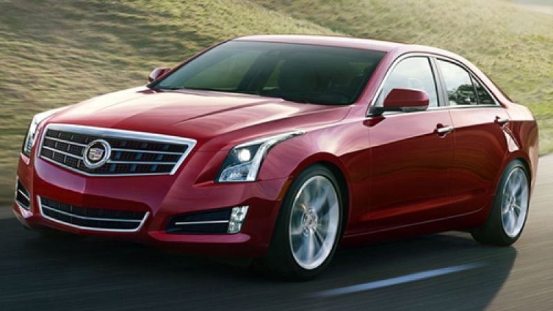The 2013 Cadillac ATS sedan from the brand's public site.