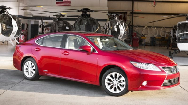 The 2013 Lexus ES 300h. Photo courtesy of Lexus