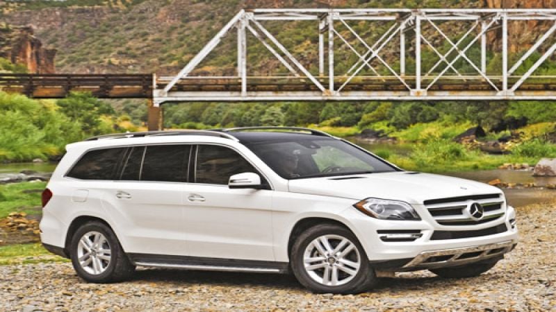 The 2013 Mercedes-Benz GL550. Photo courtesy of MBUSA. 