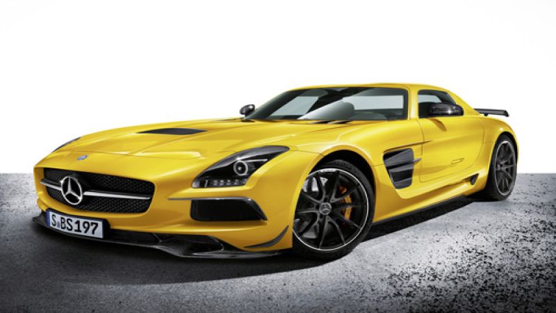The 2014 Mercedes-Benz SLS AMG Black Series. Photo courtesy of MBUSA. 