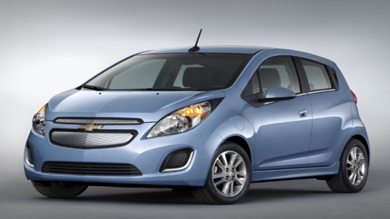 The 2014 Chevrolet Spark EV. Image coutesy of GM Media