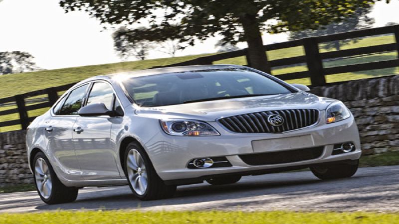 The 2013 Buick Verano Turbo courtesy of Newspress. 