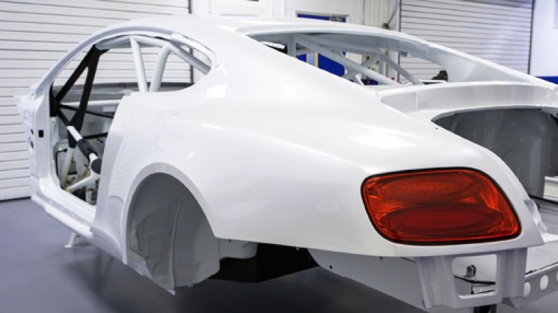 The body of the Continental GT3. Image courtesy of Newspress