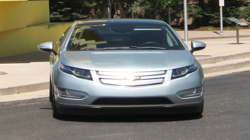 THe 2012 Chevrolet Volt. Photo by Don Bain