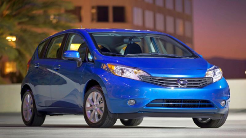 The 2014 Nissan Versa Note. Image courtesy of PRNewswire. 