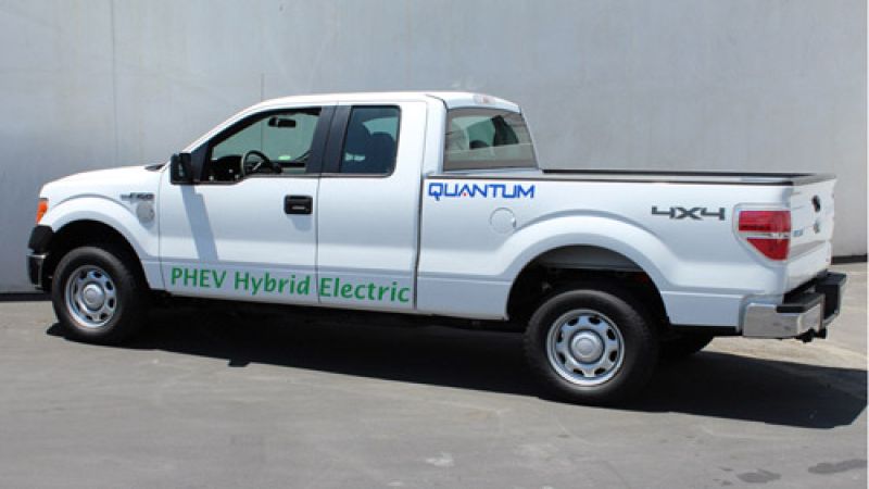 The Quantum Ford F-150 PHEV. Photo courtesy of Quantum. 