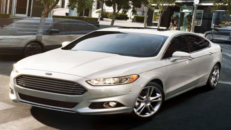 Ford Fusion from the print ad campaign. Image courtesy of Ford. 