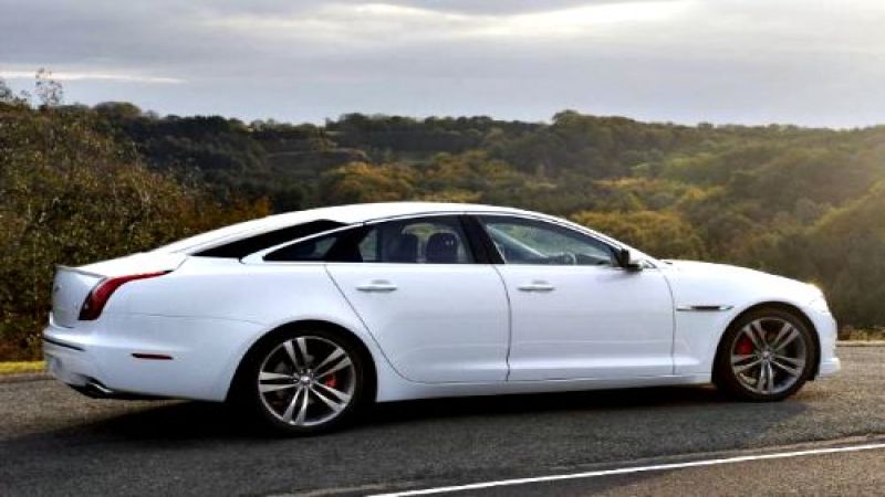 The 2012 Jaguar XJ Supercharged equipped with the Sport & Speed Pack. Jaguar ann