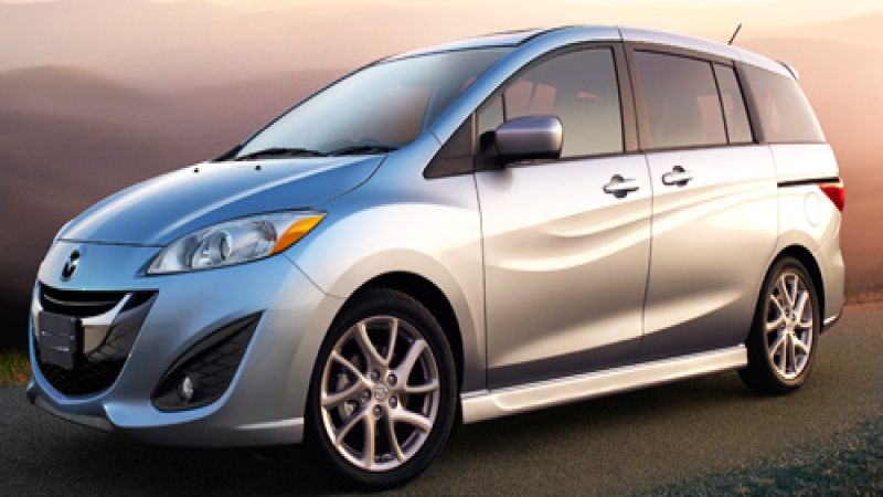 The 2013 Mazda5 from the brand's public website. 