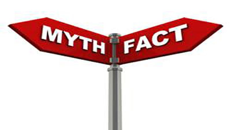 MythVSFact graphic provided by PRNewsweb