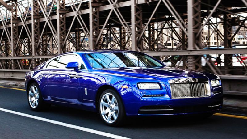 The all-new Rolls-Royce Wraith in New York. Image courtesy of PRNewswire. 