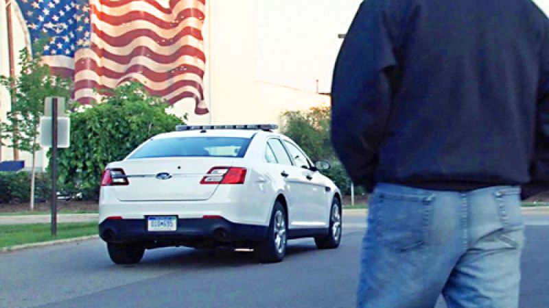 Ford Police Interceptor with new Surveillance Mode. Image courtesy of Ford