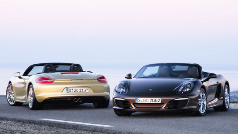 The 2013 Porsche Boxster and Boxster S