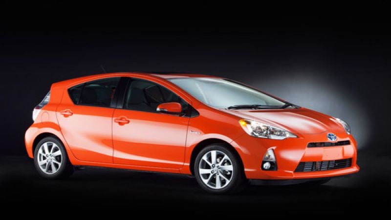 The Prius c will debut at the 2012 NAIAS in Detroit. Photo courtesy of Toyota