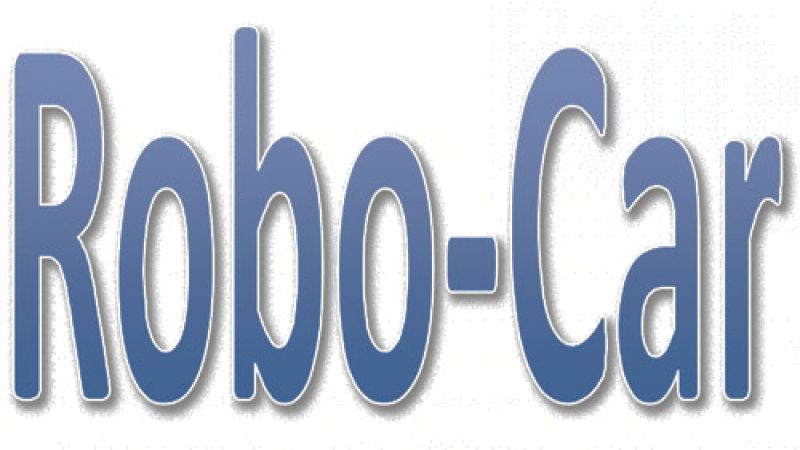 Type treatment of Robo-Car created by Don Bain