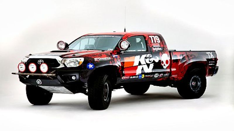 The Long Beach Racers Tacoma TRD race truck
