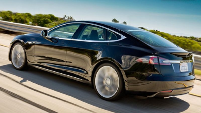 The Tesla S. An image from the brand's public gallery. 