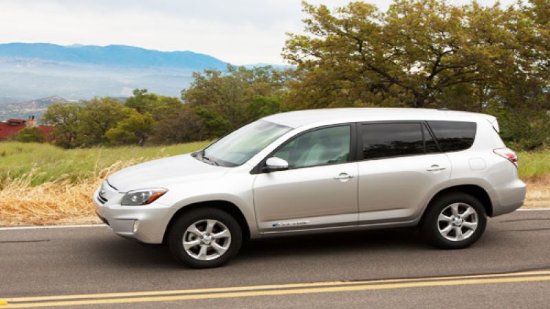 The Toyota RAV4 EV