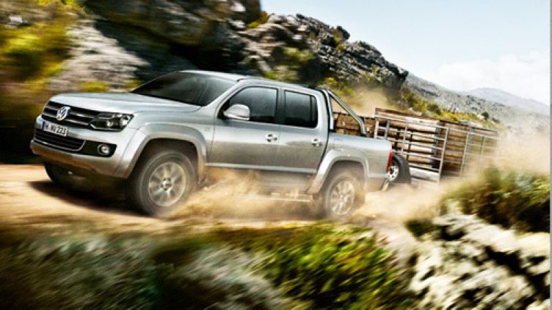 The VW Amarok in action. Photo Courtesy of VWVans.UK