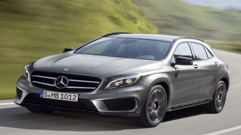 The 2015 Mercedes-Benz GLA250 Image courtesy of MBUSA. 