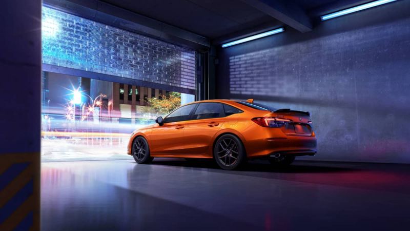 2022 Civic Si image courtesy of Honda