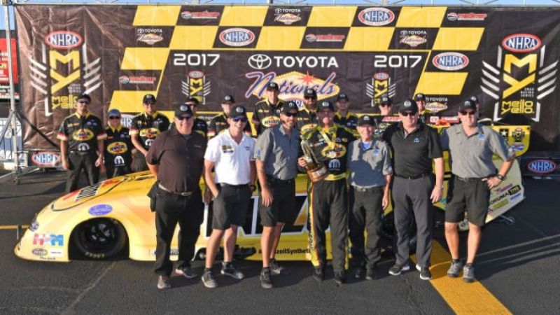 Hagan celebrates in Vegas