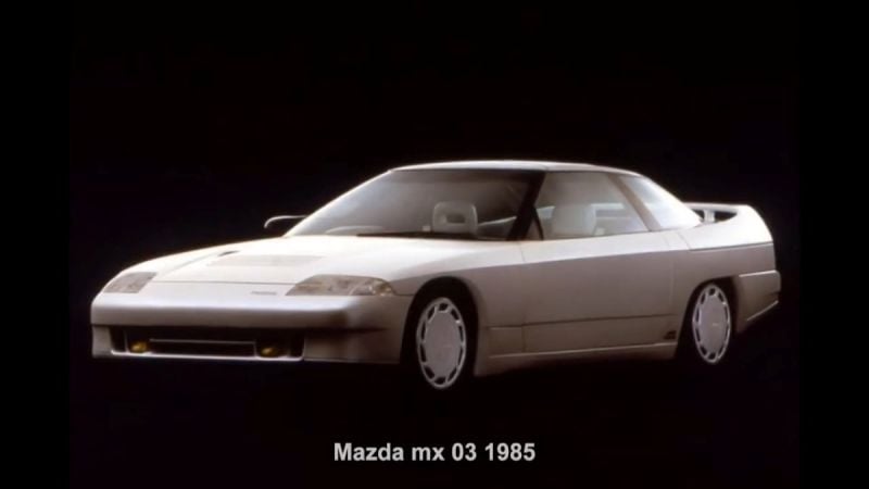 1985 Mazda MX-03 concept