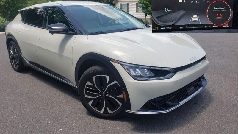 20,000 Miles In, I Get This Stop The Vehicle and Check Power Supply on My Kia EV6, And The Dealer Tells This This Is The 1st Time They Had To Replace One