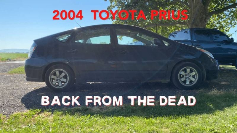 2004 Toyota Prius Black 