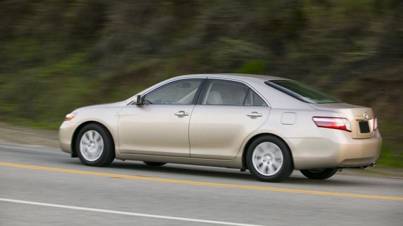 Gold 2007 Toyota Camry Hybrid 