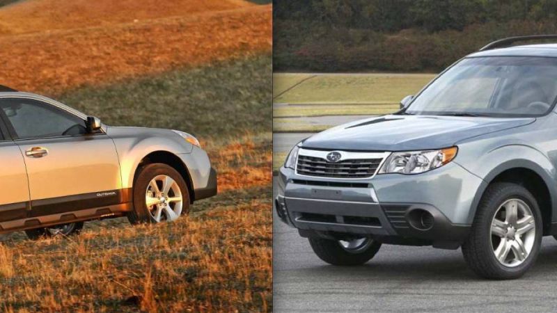 2013 Subaru Outback, 2012 Subaru Forester