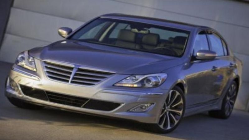 The 2013 Hyundai Genesis Sedan