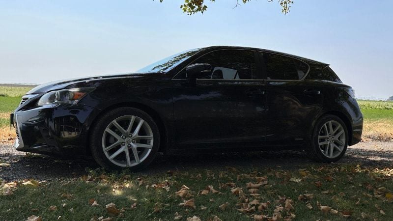 2015 Lexus CT200h Black 