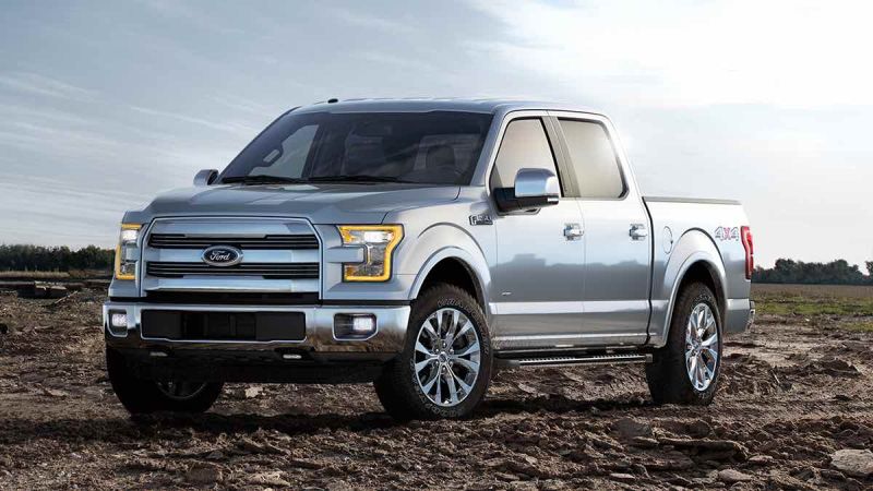2015 Ford F-150 aluminum body