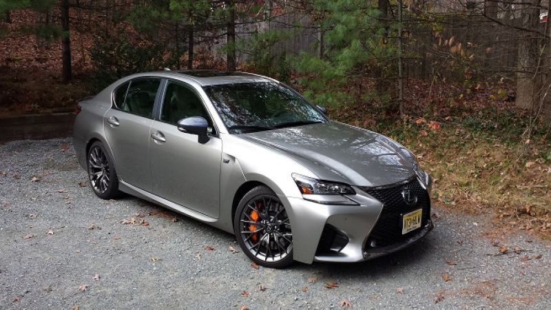 2017 Lexus GS F review - V8 Big Smiles