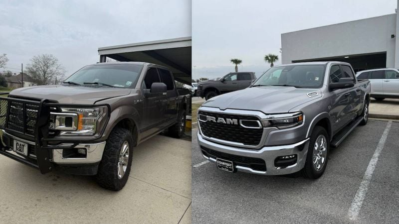 2018 Ford F-150, 2026 Ram 1500