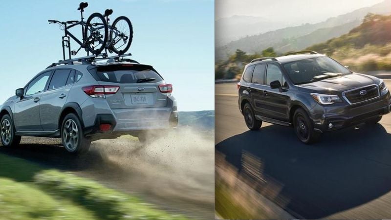 2018 Subaru Crosstrek, 2018 Subaru Forester