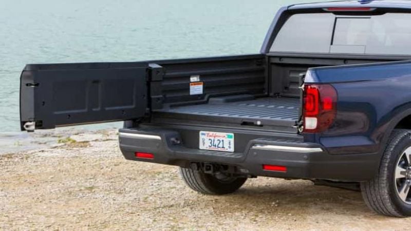 2018 Honda Ridgeline Bed
