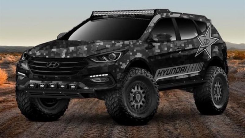 2018 Hyundai Santa Fe Sport, SEMA Show 2017