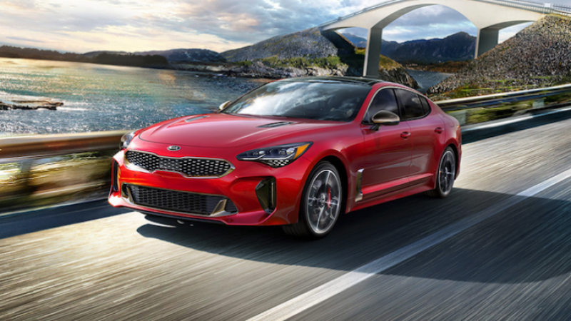 2018 Kia Stinger, Stinger GT