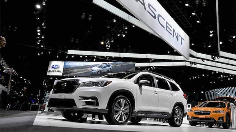 2019 Subaru Ascent 3-Row Crossover, New Subaru SUV, LA Auto show, When is it available 