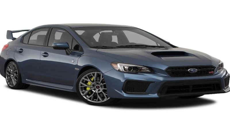 2018 Subaru WRX STI, 2018 WRX, 50th Anniversary models, Gold paint 