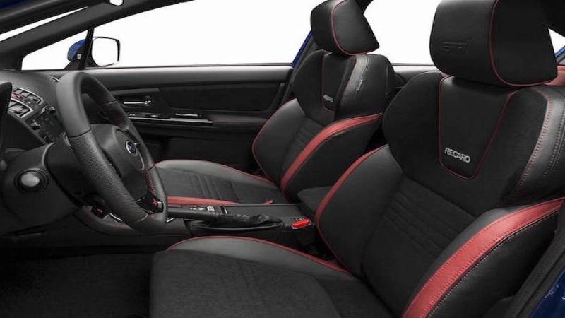 2018 Subaru WRX STI, Alcantara, Recaro 