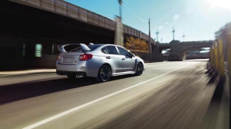 2018 Subaru WRX STI, 2018 WRX, 50th Anniversary models, Gold paint 