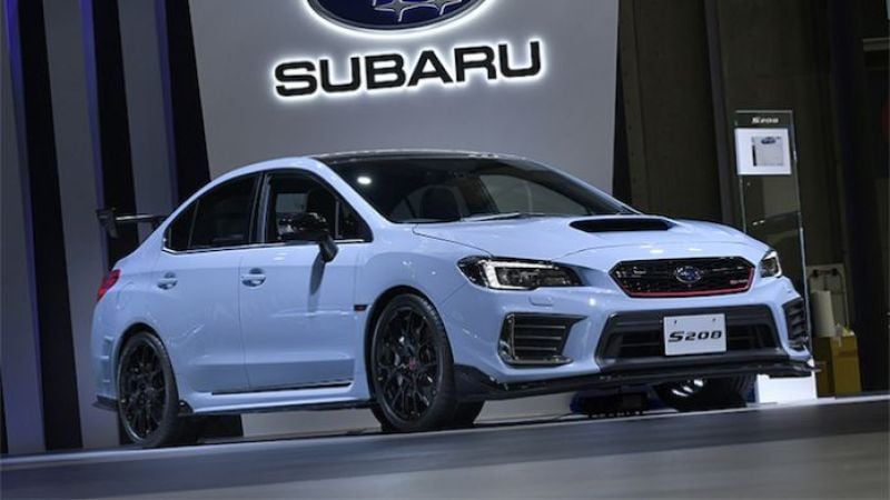 2018 Subaru WRX STI, WRX STI S208, limited edition