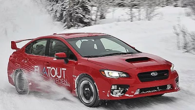 2018 Subaru WRX STI, winter driving on snow and ice, Subaru Winter Experience